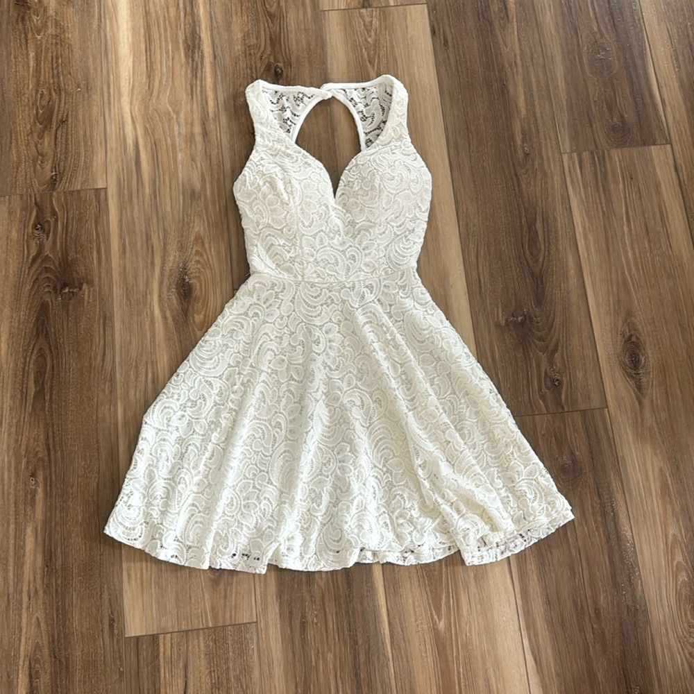 Off white lacey dress